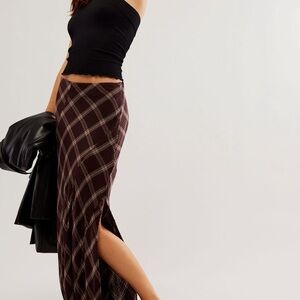 Free People Vintage Crush Maxi Skirt- sz 2